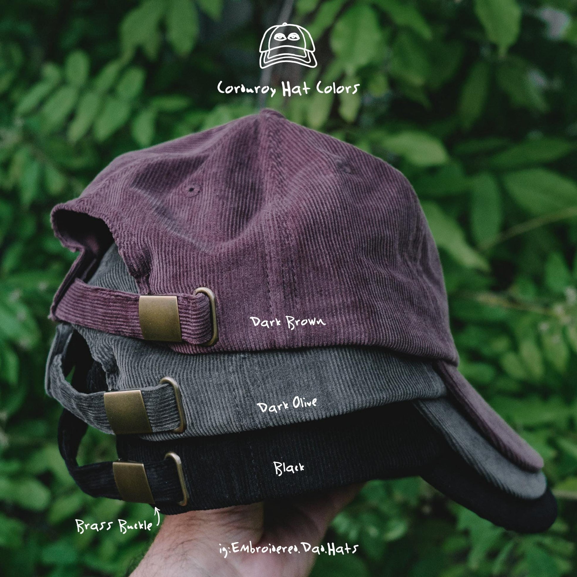 Custom Spooky Drip Text Embroidered Dad Hat