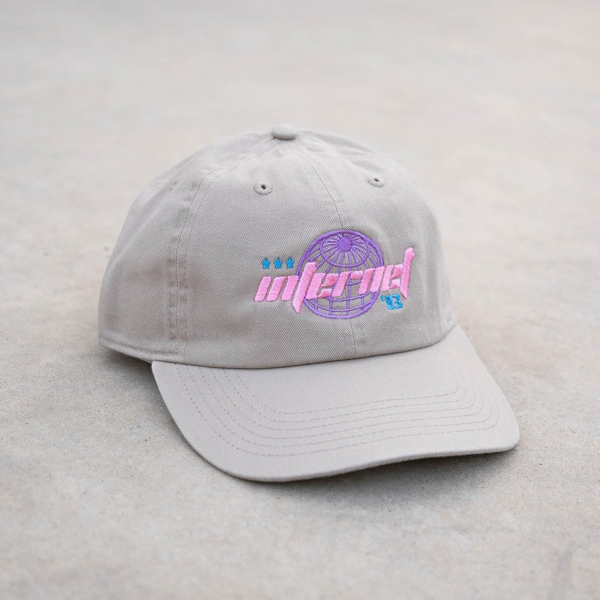 Internet Y2K Vaporwave Retro Embroidered Hat