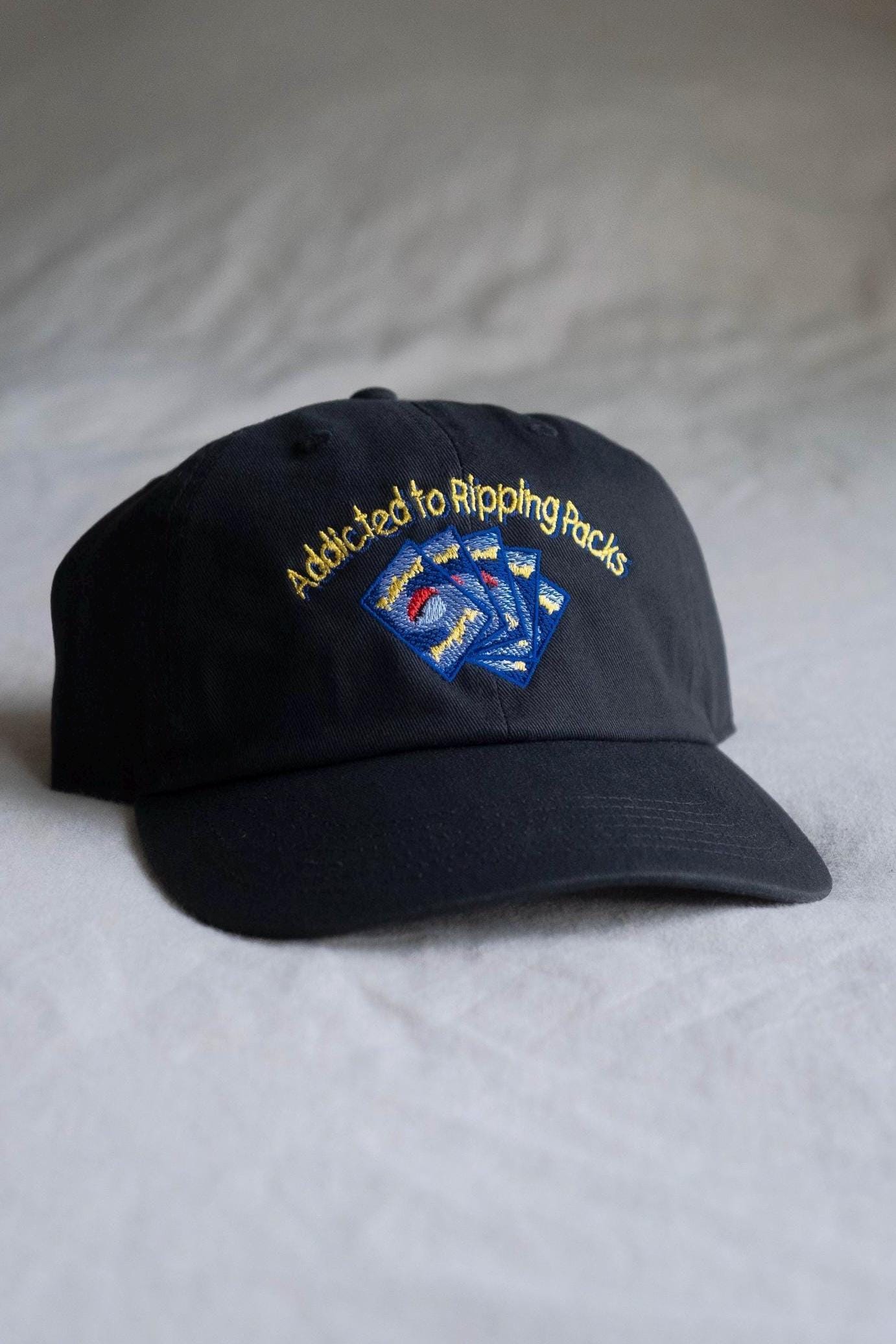 Addicted to Ripping Packs Anime TCG Card Collector Embroidered Hat