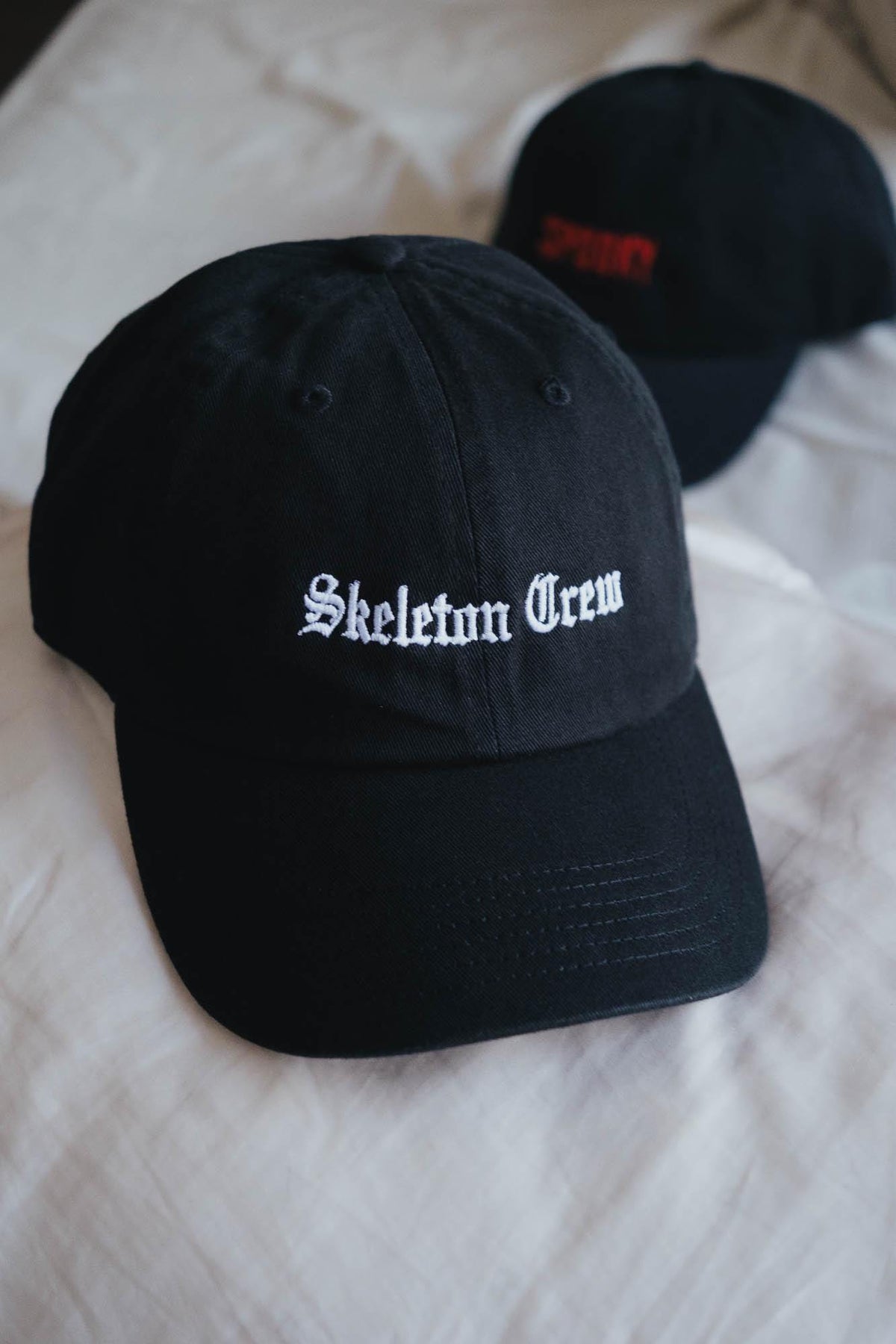 Skeleton Crew Spooky Embroidered Hat