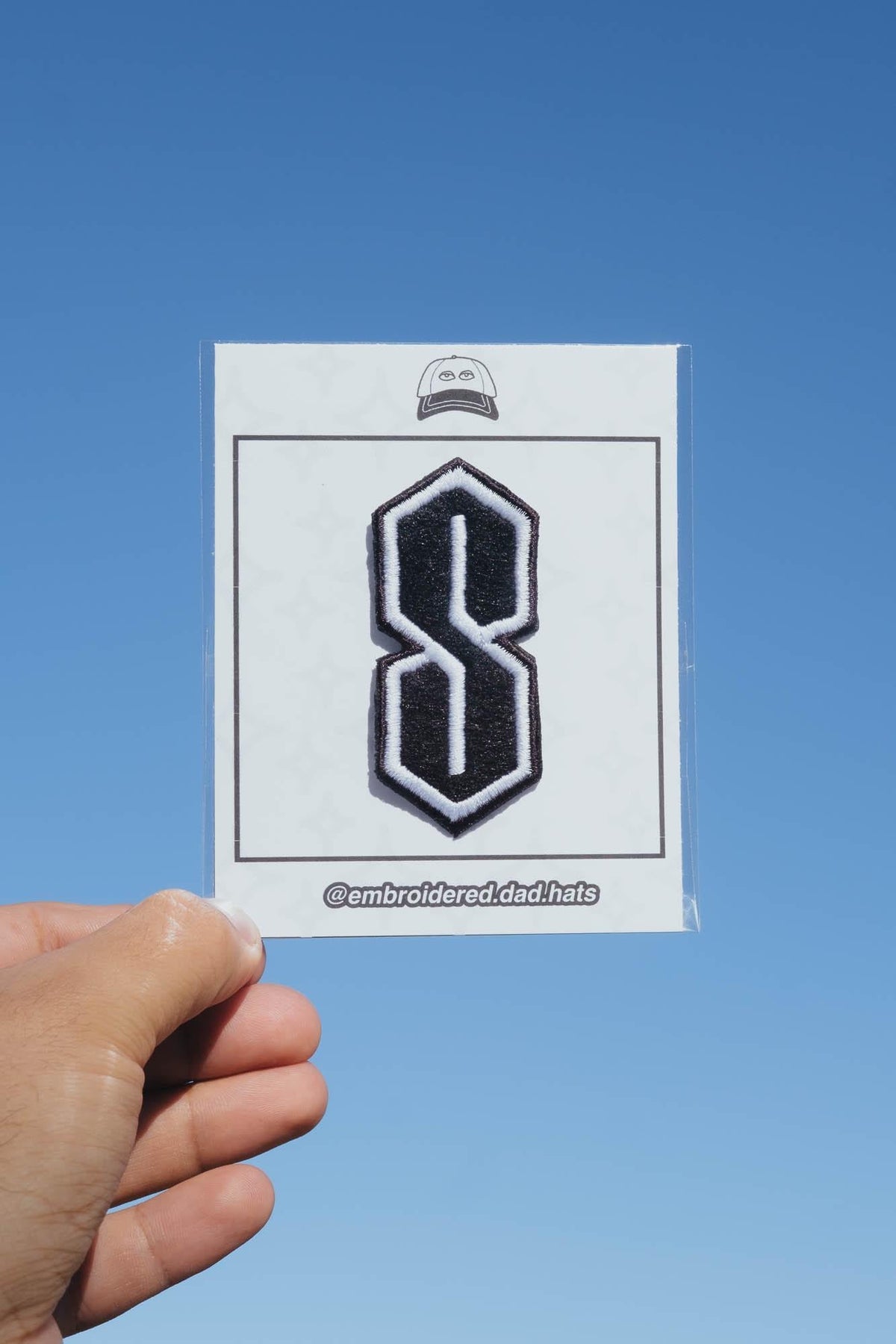 Super S Nostalgic Y2K Embroidered Patch