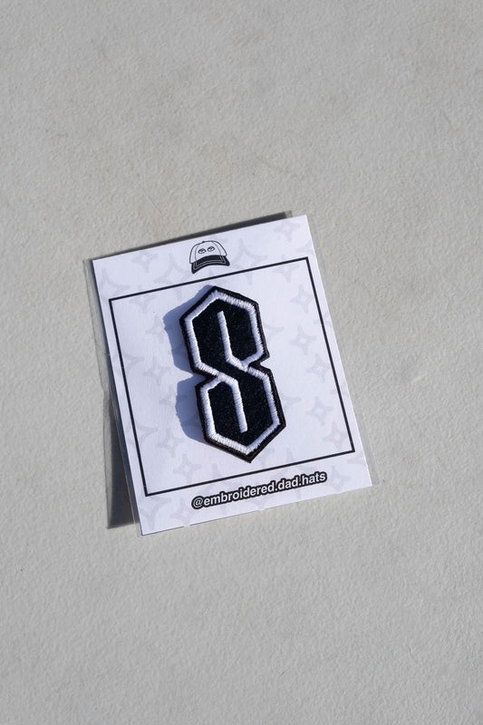 Super S Nostalgic Y2K Embroidered Patch
