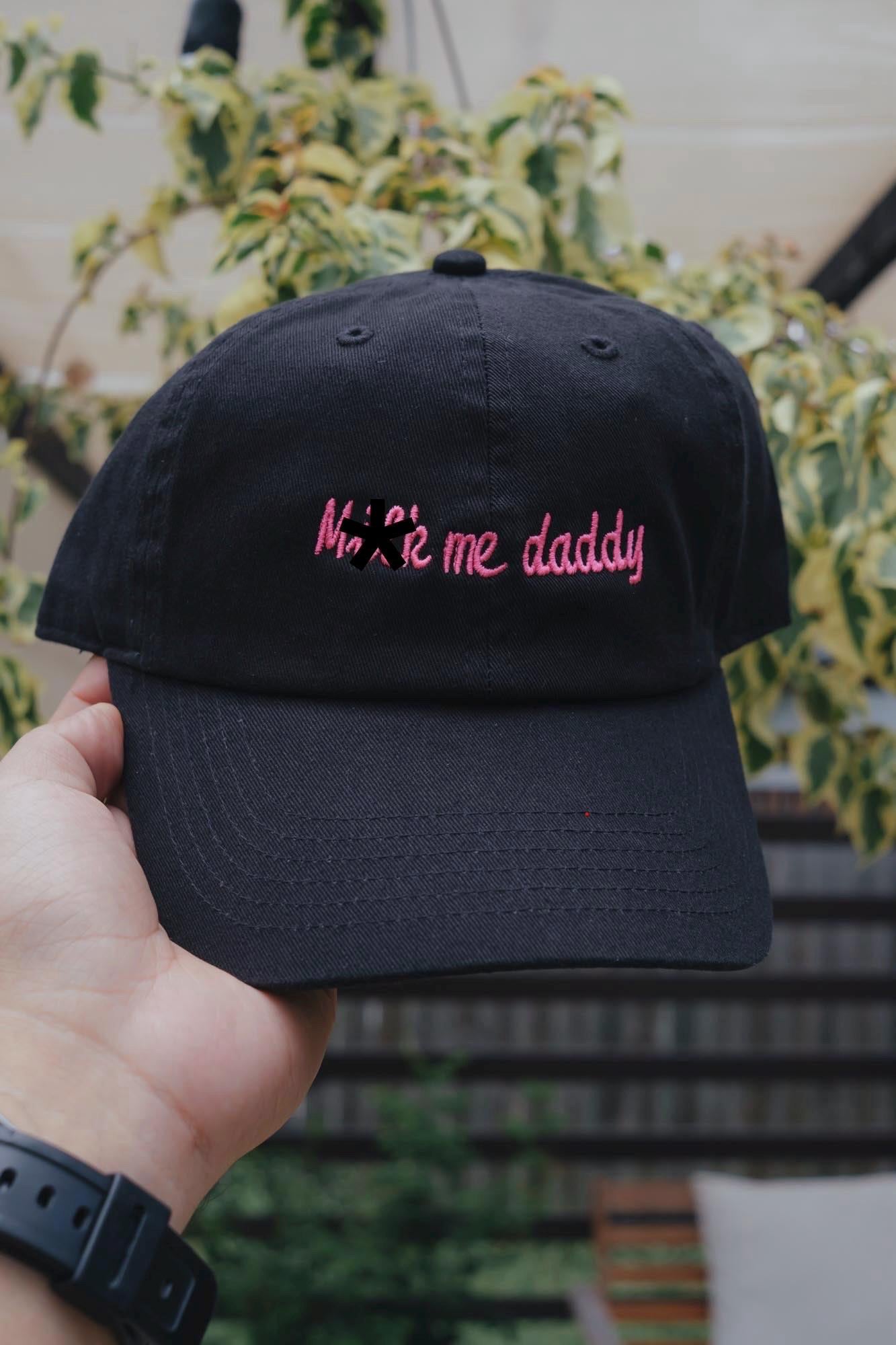 Custom Text Embroidered Dad Hat