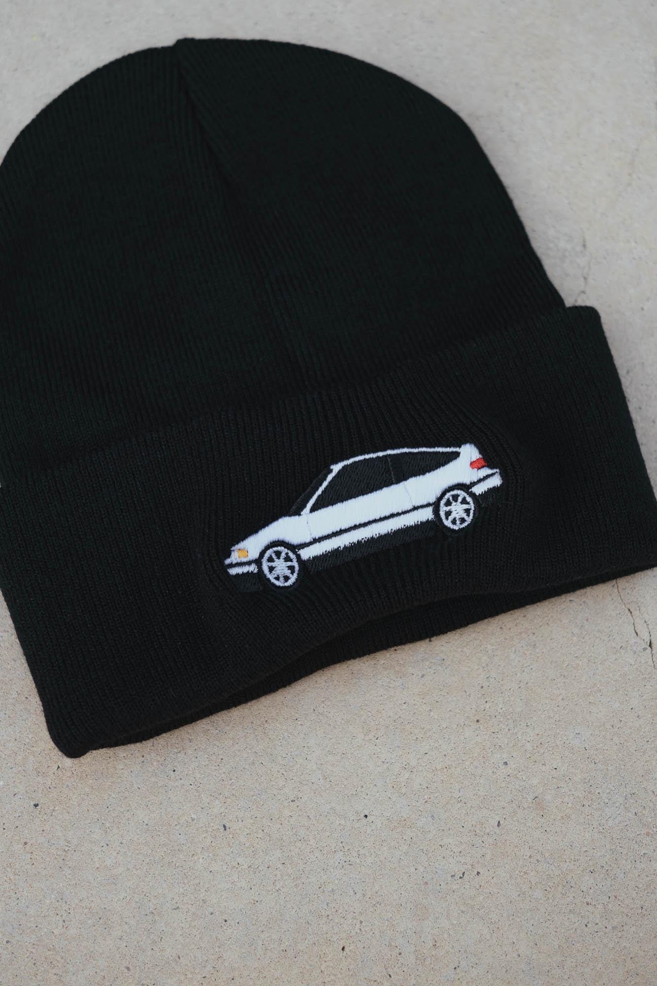 Honda CRX Si JDM Car Embroidered Beanie