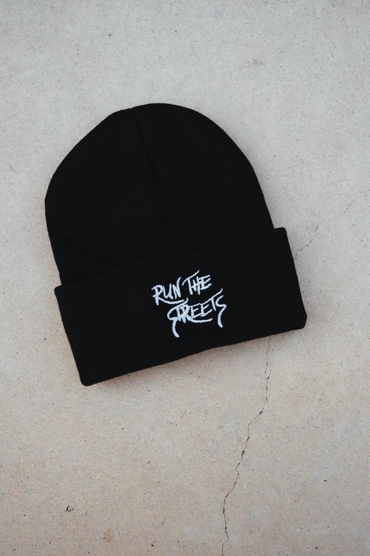 Run The Streets JDM Logo Embroidered Beanie