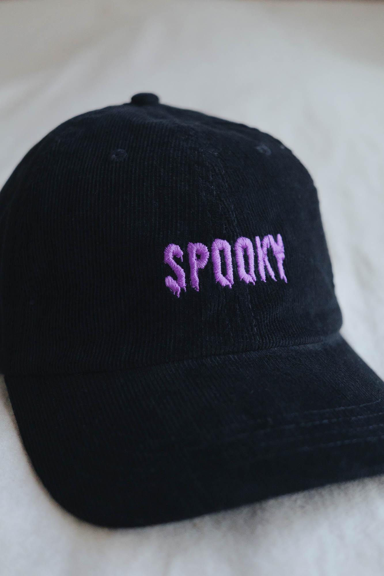 Custom Spooky Drip Text Embroidered Dad Hat
