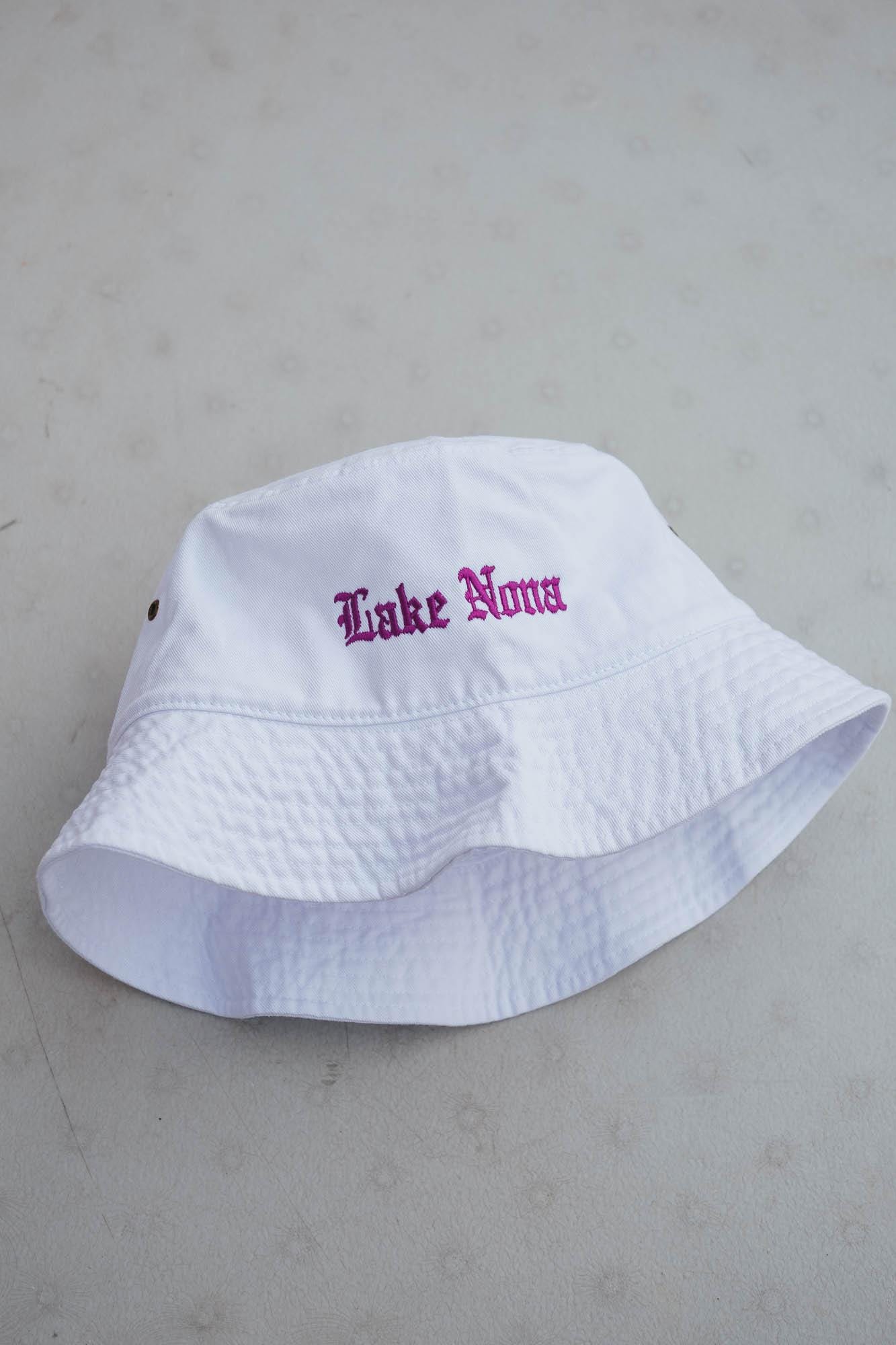 Custom Text Embroidered Bucket Hat