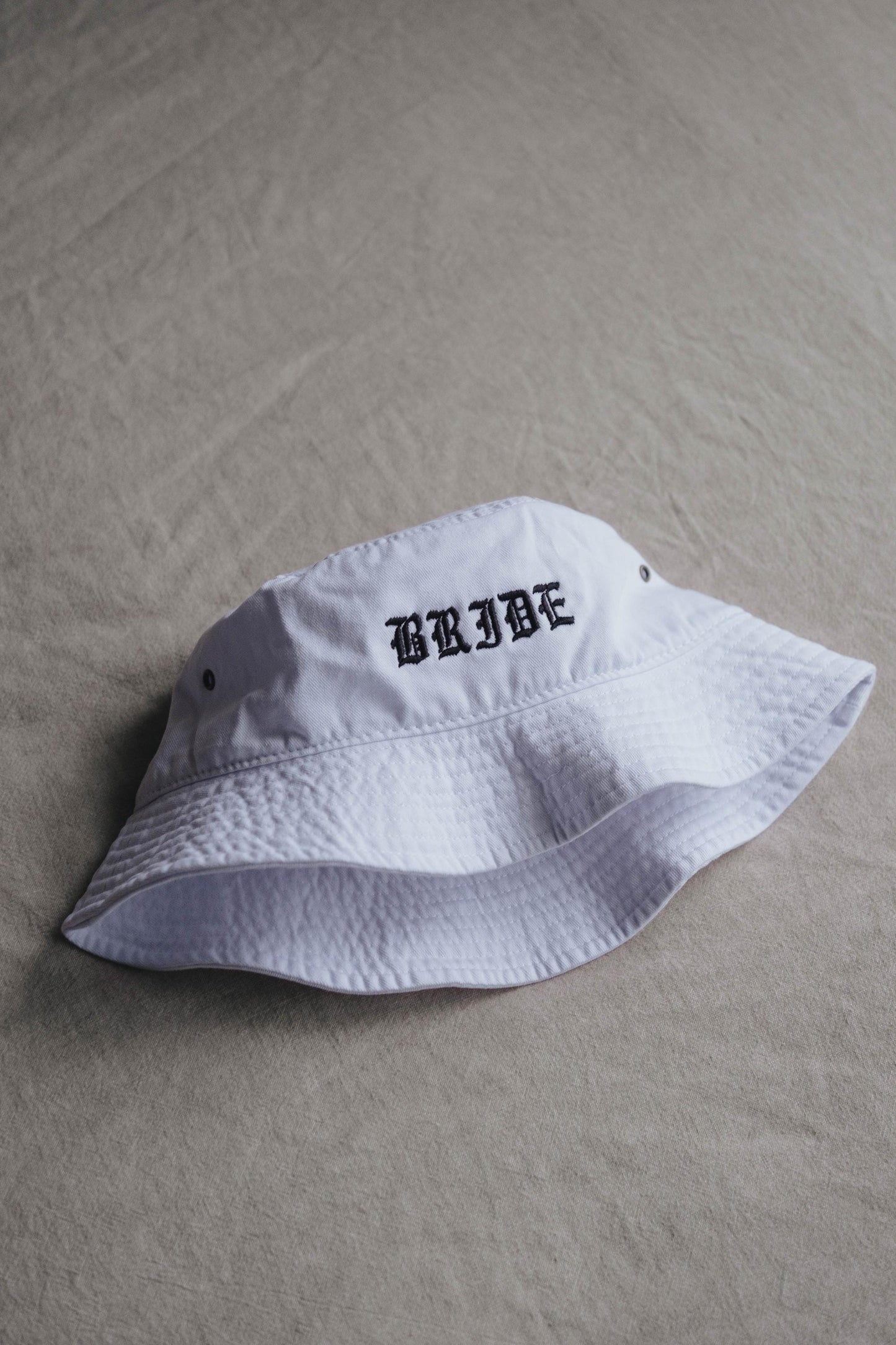 Custom Text Embroidered Bucket Hat