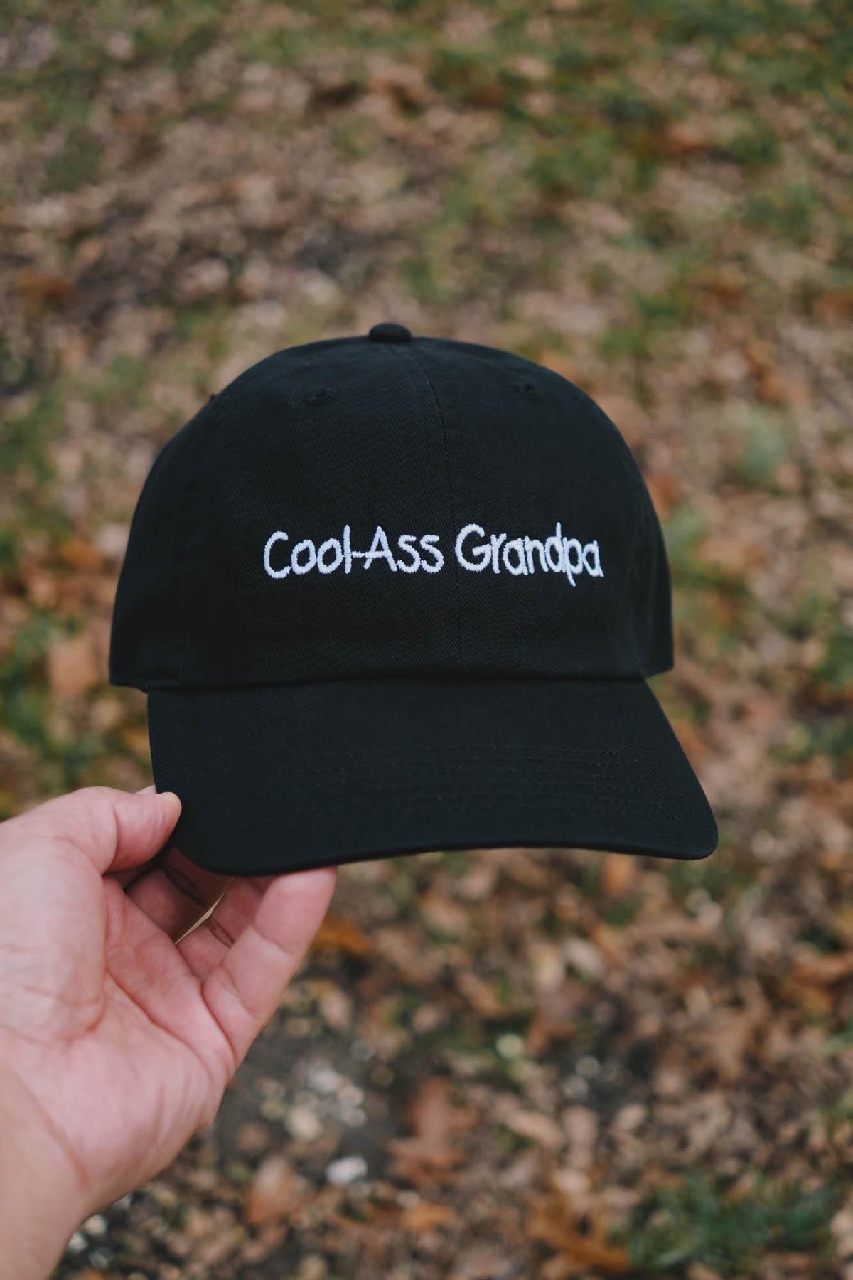 Cool Ass Grandpa Embroidered Dad Hat