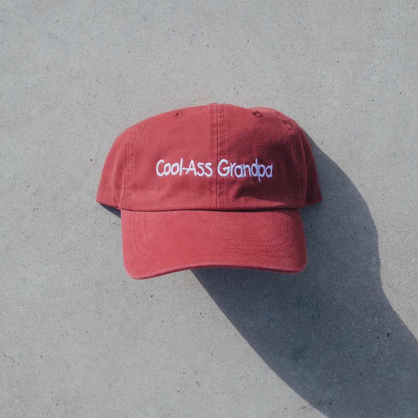 Cool Ass Grandpa Embroidered Dad Hat