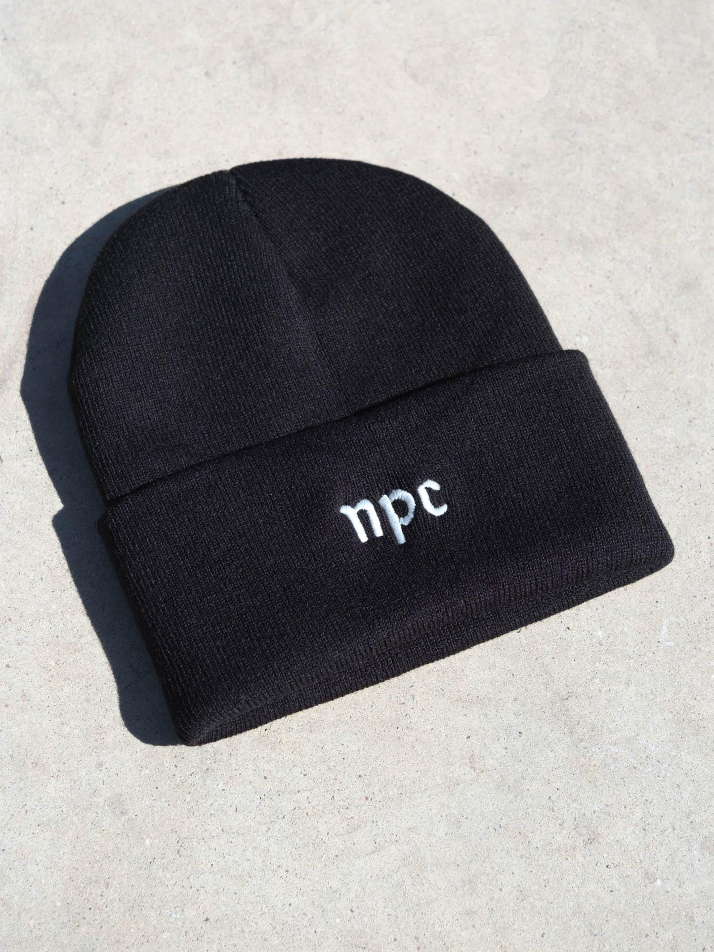 NPC Non Player Character RPG Gaming PC Embroidered Beanie