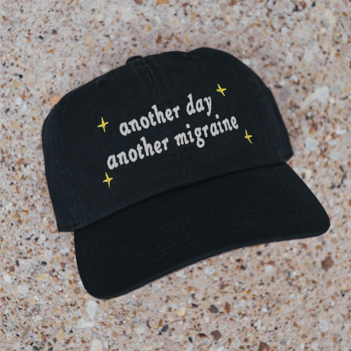 Another Day Another Migraine Funny 90s Cartoon Quote Embroidered Hat
