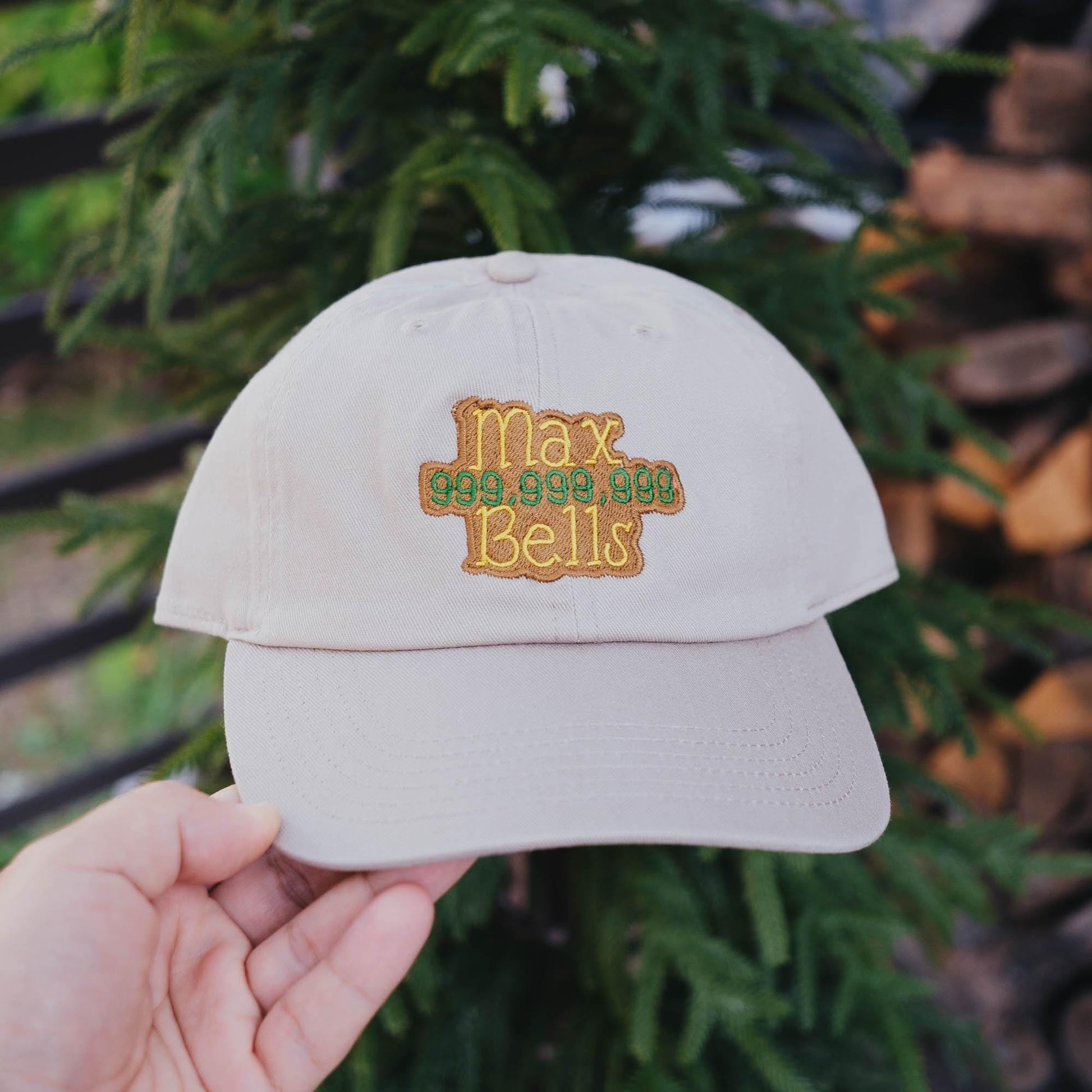 Max Bells ACNH Gaming Embroidered Hat