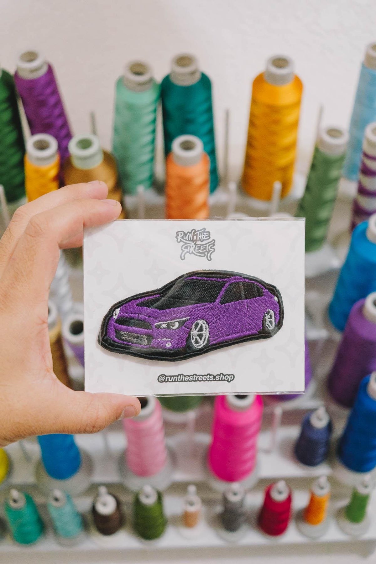 Custom Car Embroidered Patch