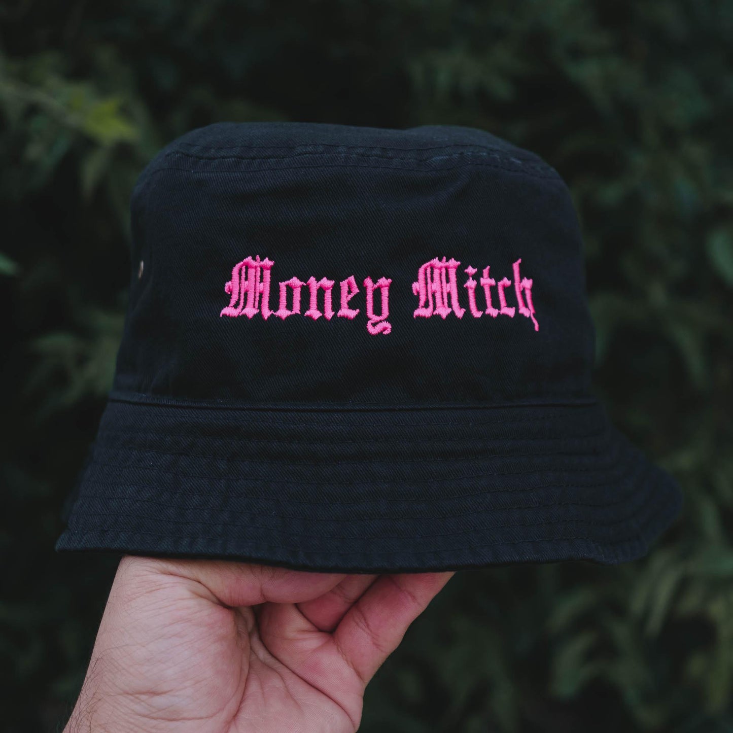 Custom Text Embroidered Bucket Hat