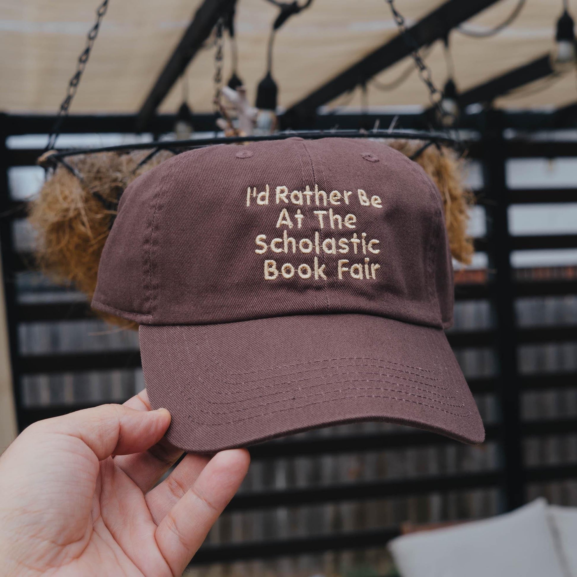 Custom Text Embroidered Dad Hat