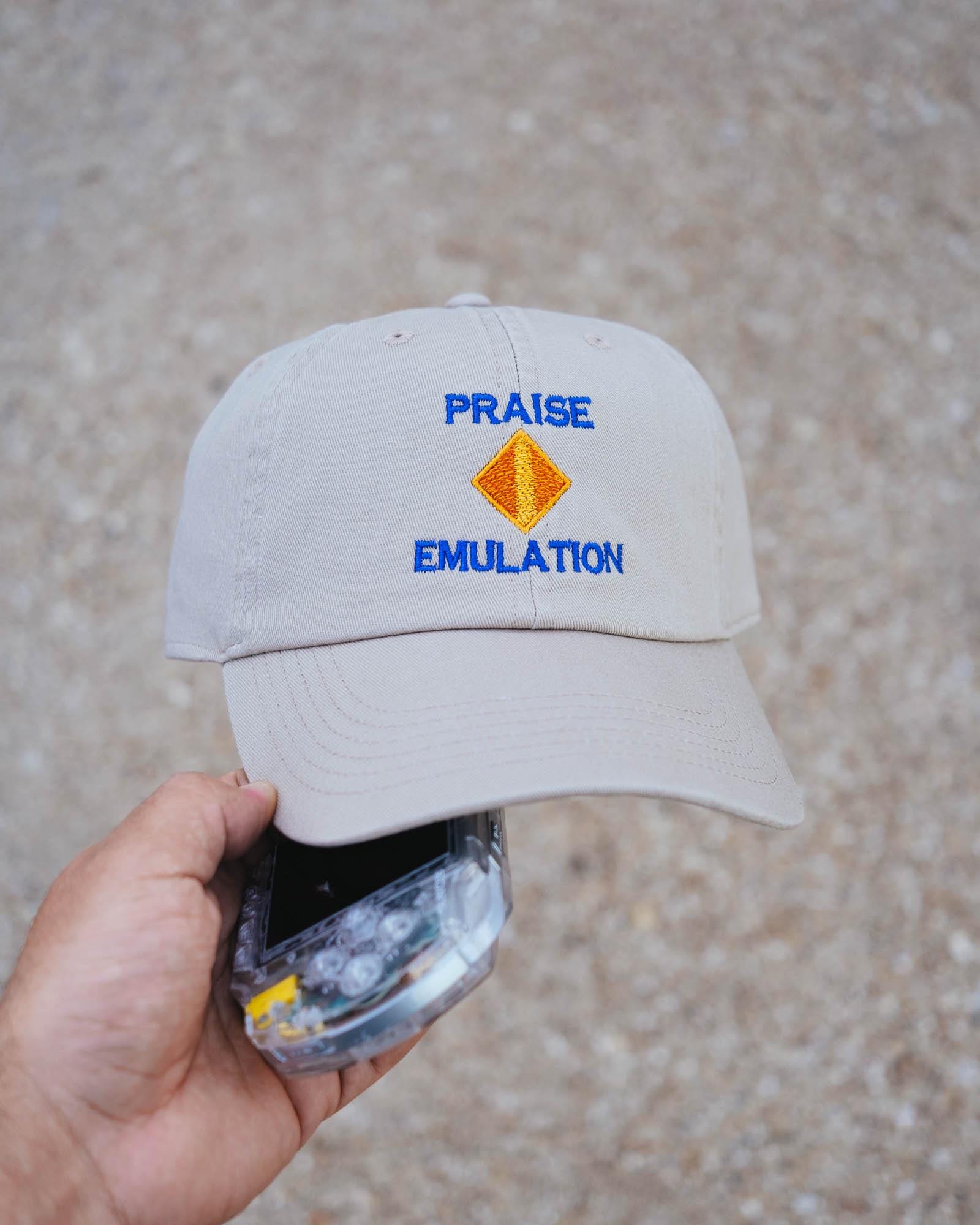 Praise Emulation Retro Gaming Embroidered Dad Hat