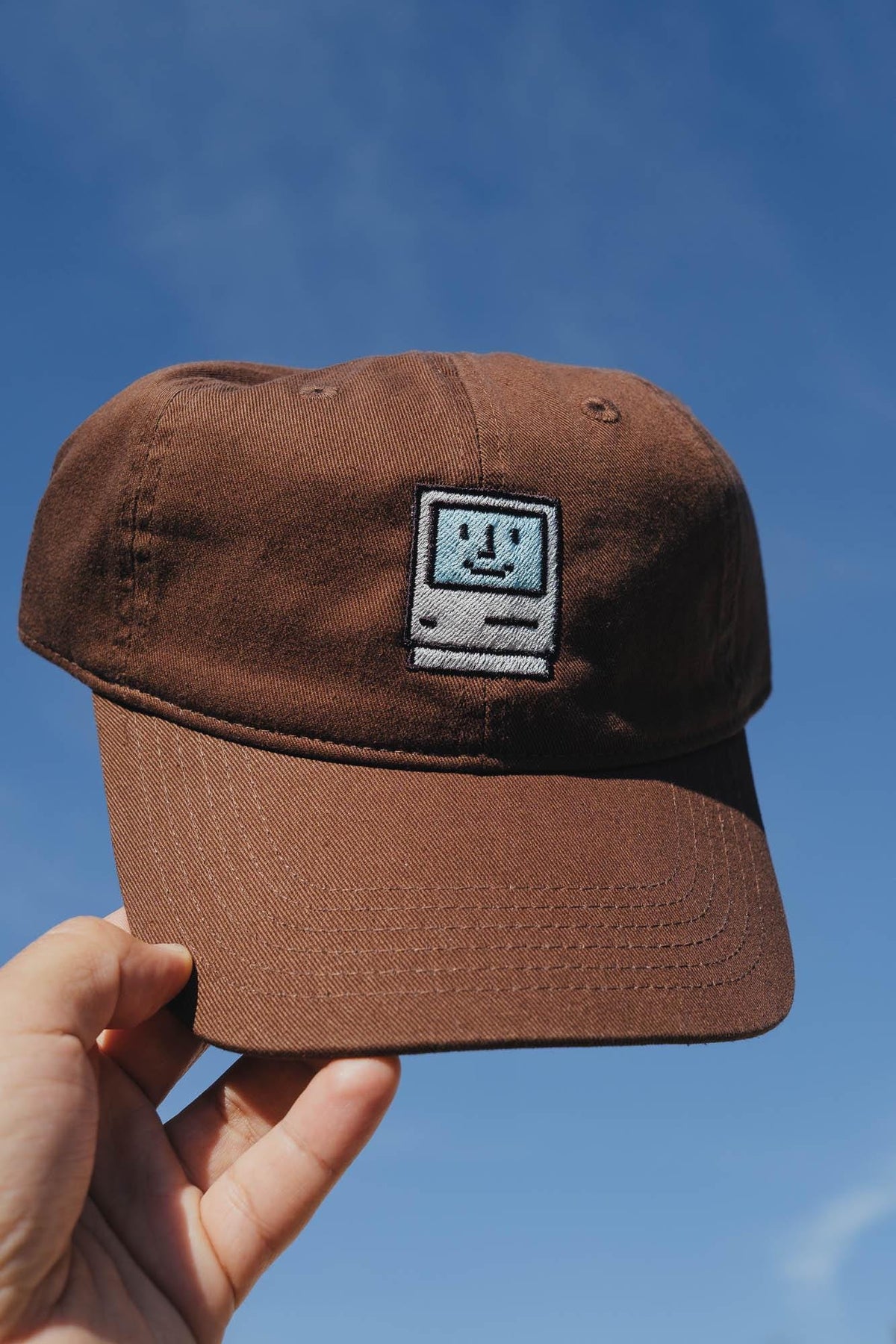 Classic Retro Computer Embroidered Hat