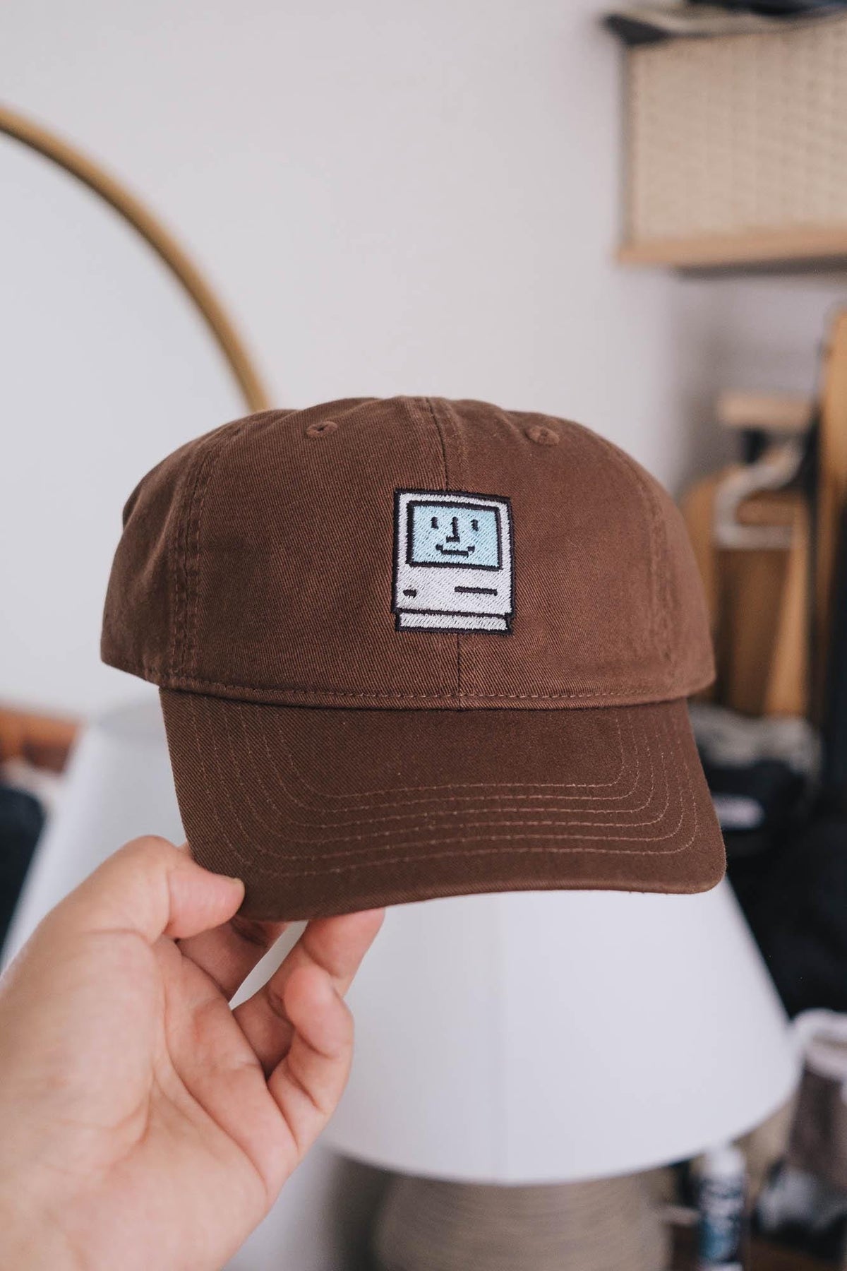Classic Retro Computer Embroidered Hat