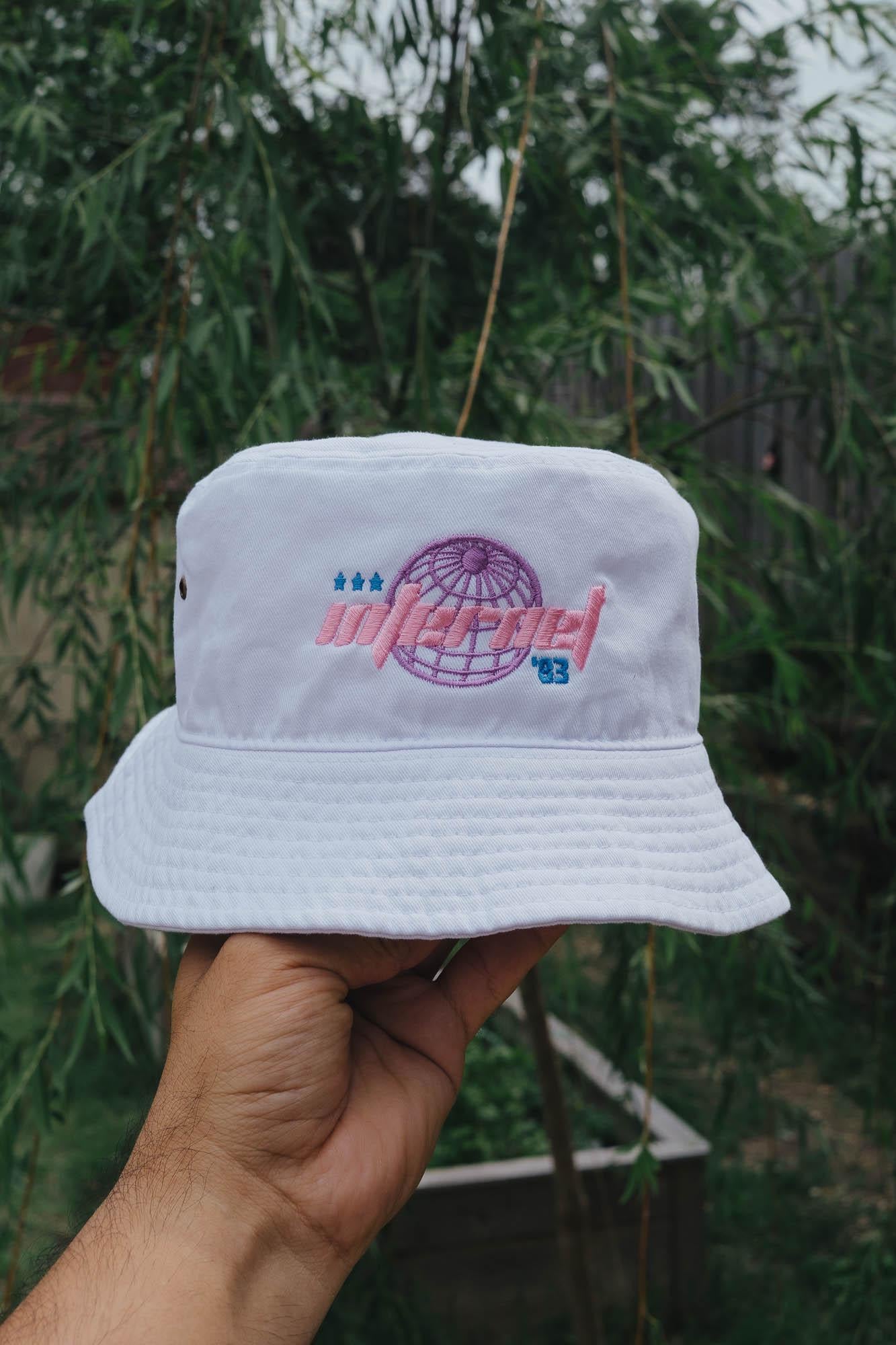 Internet Y2K Style Embroidered Bucket Hat