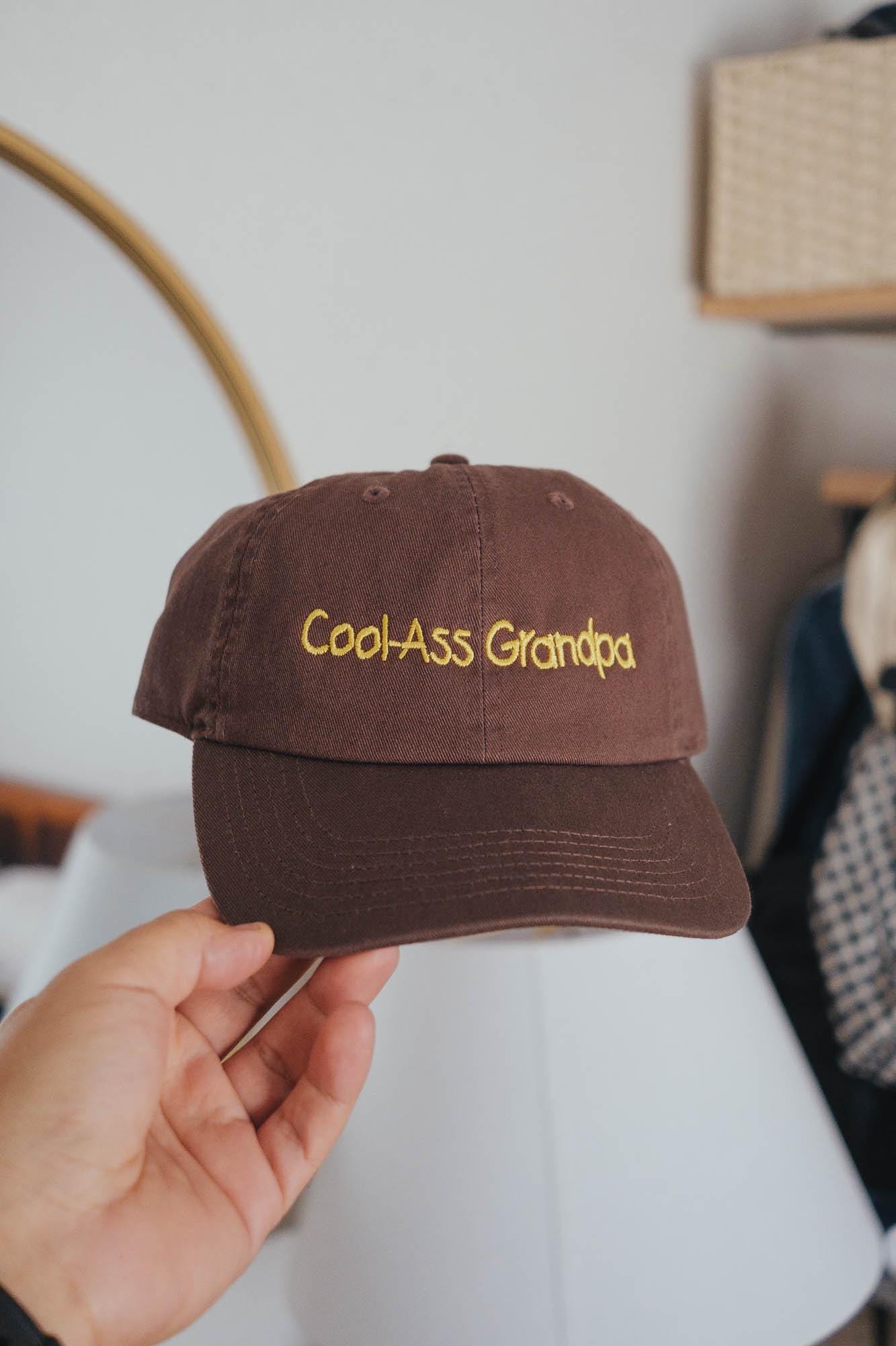 Cool Ass Grandpa Embroidered Dad Hat