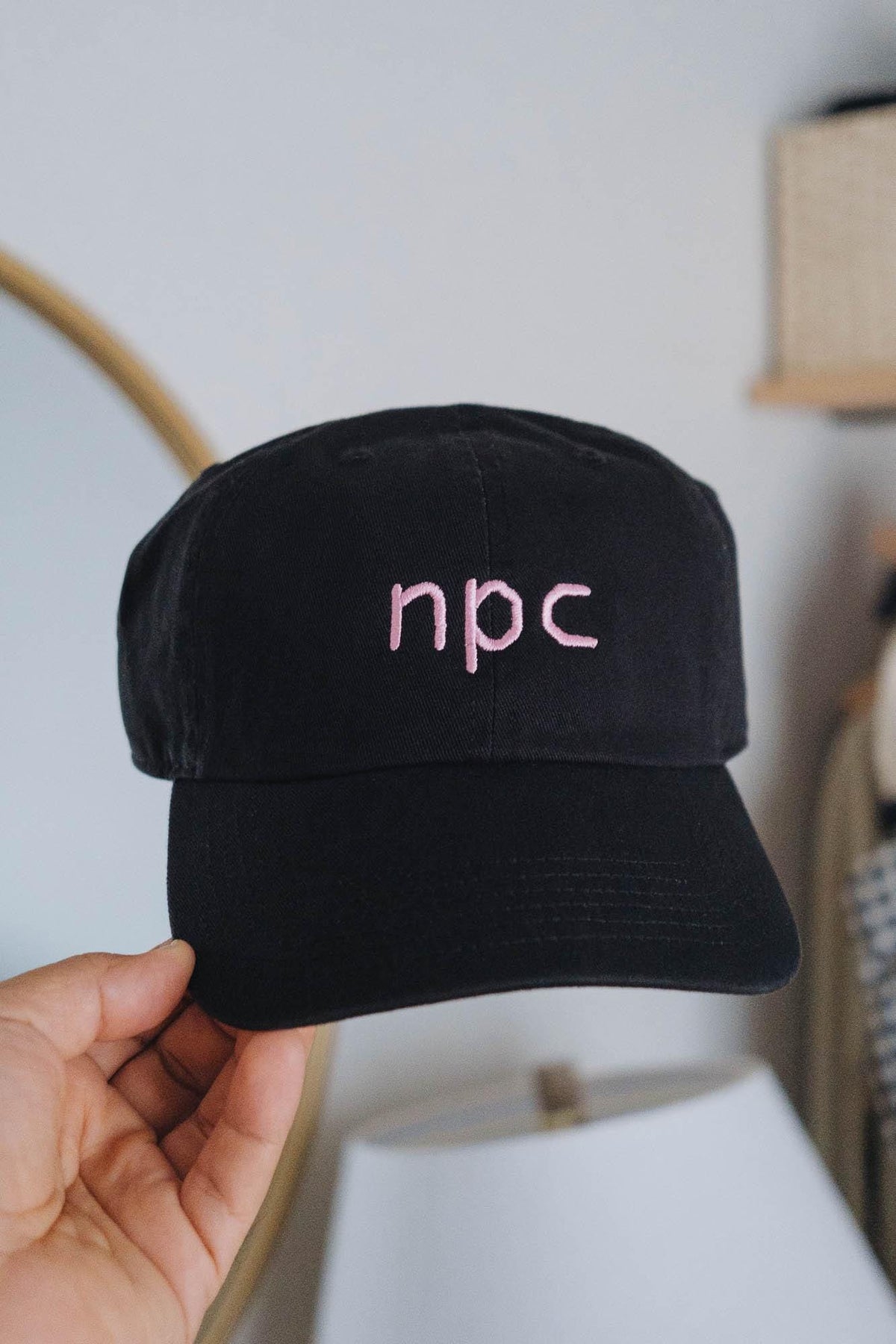 NPC Non Playing Character RPG Gaming PC Embroidered Dad Hat