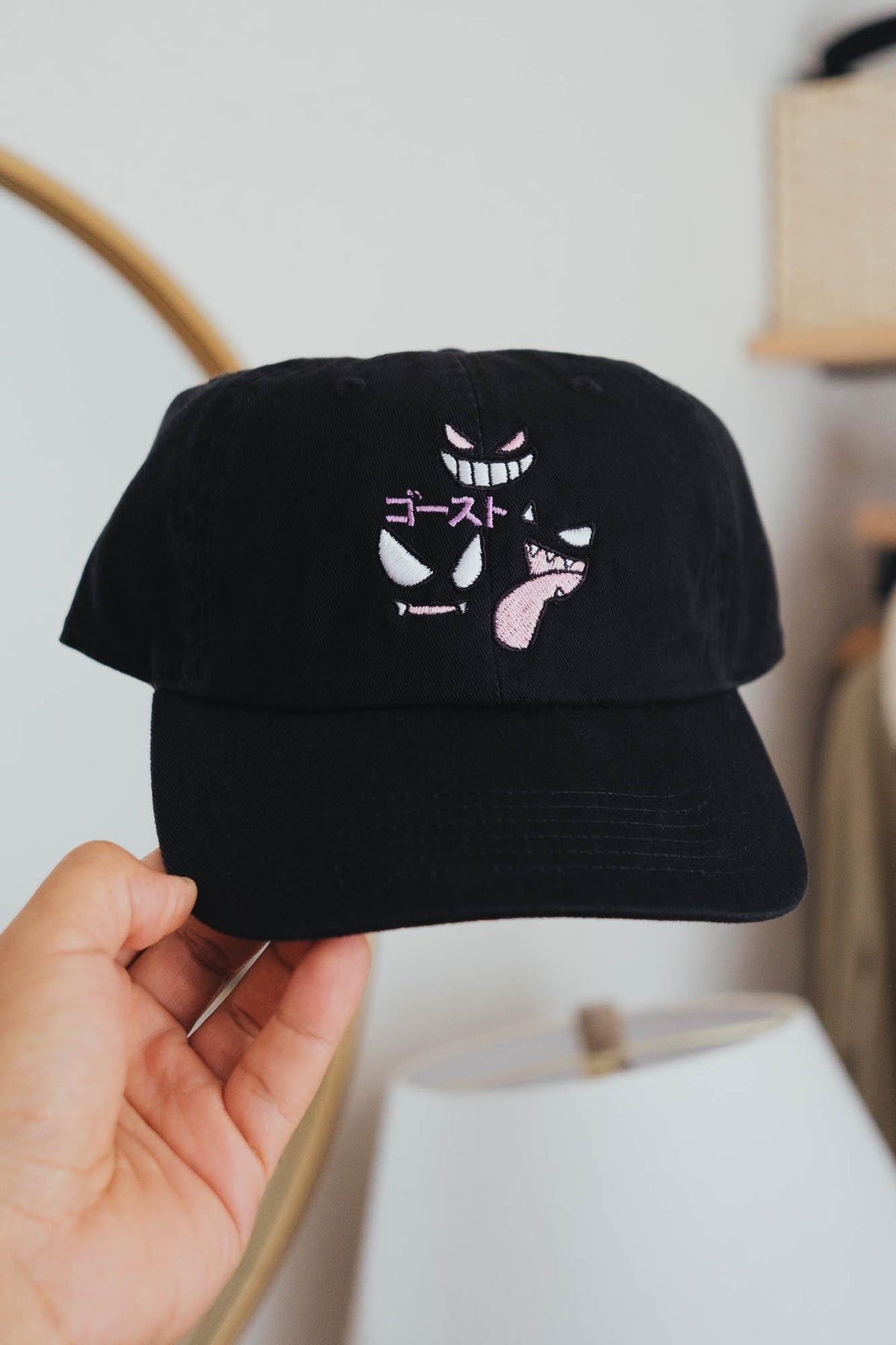 Ghost Type Anime Embroidered Hat