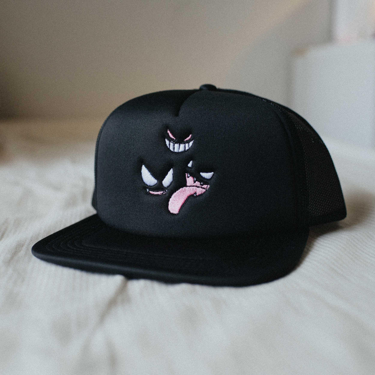 Ghost Type Anime Embroidered Hat