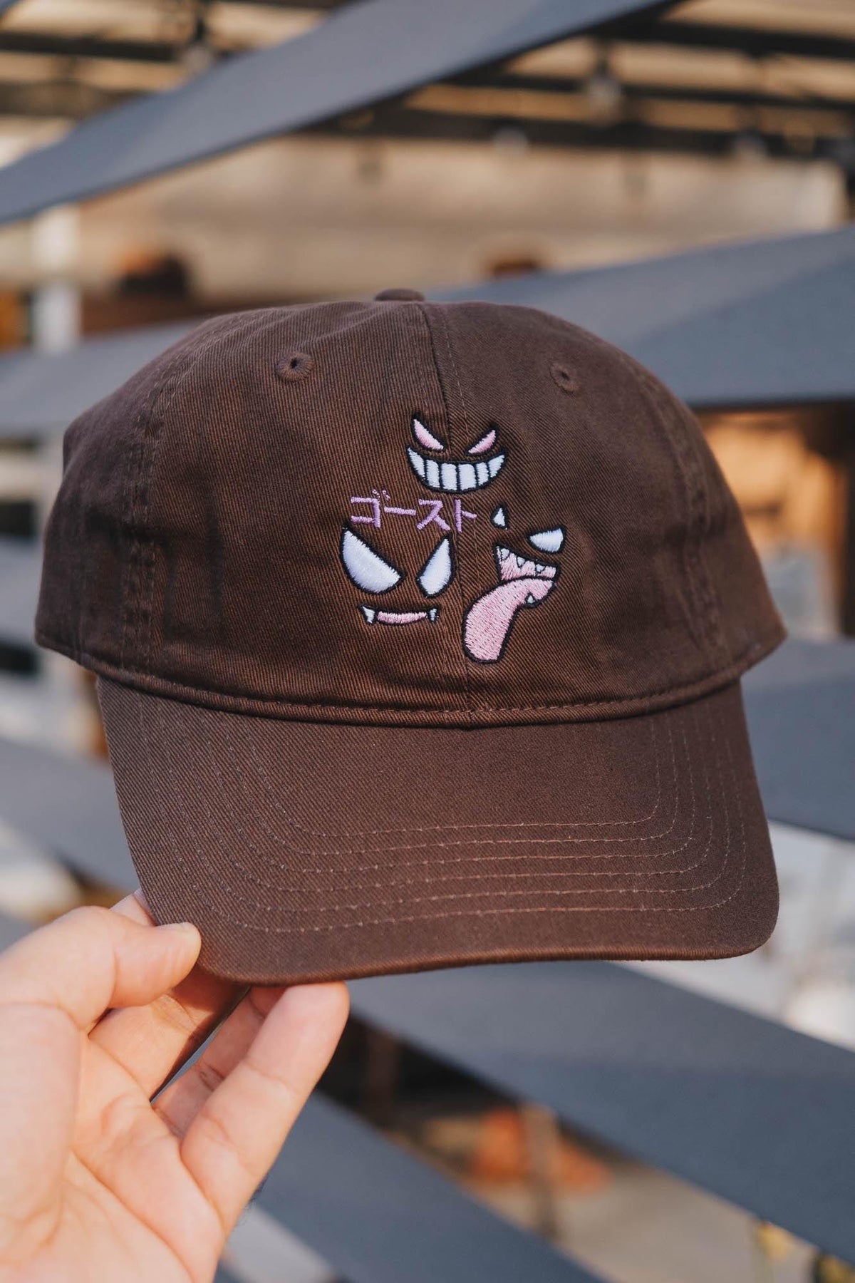 Ghost Type Anime Embroidered Hat