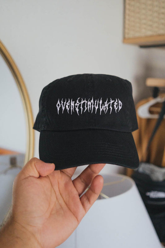 Overstimulated Embroidered Hat