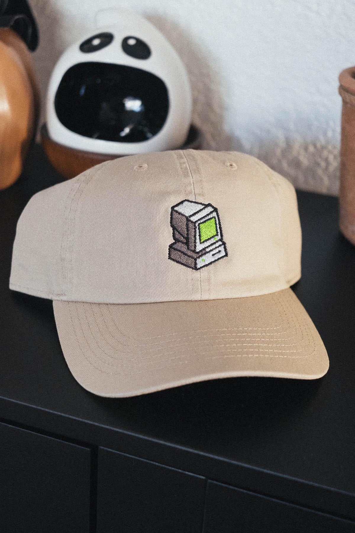 Retro Computer Y2K Embroidered Hat