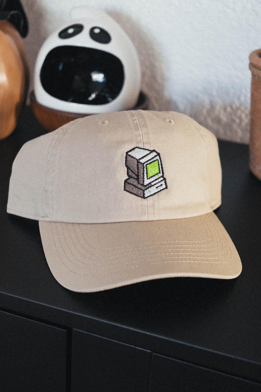 Retro Computer Embroidered Hat
