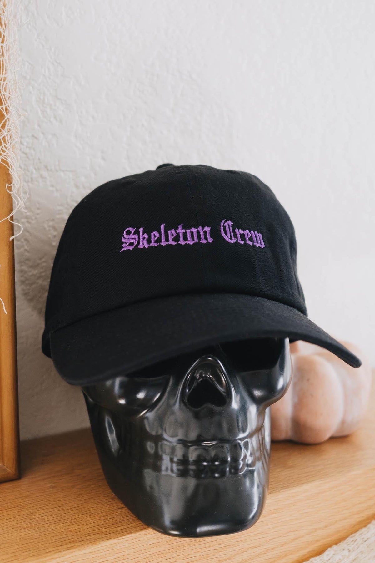 Skeleton Crew Spooky Embroidered Hat