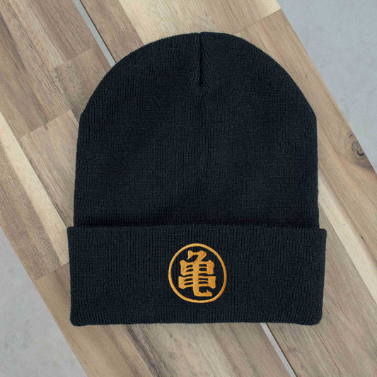 Kame Kanji Anime Embroidered Beanie