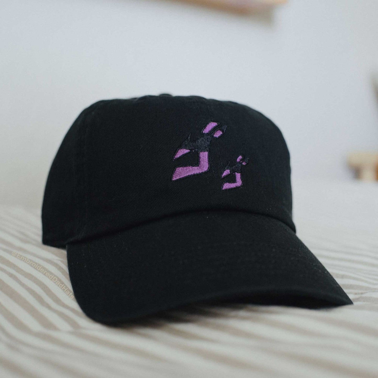 Menacing Anime Embroidered Hat