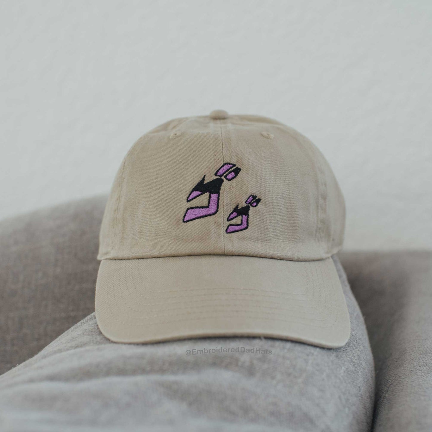 Menacing Anime Embroidered Hat