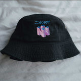 N64 Vaporwave Retro Gaming Embroidered Bucket Hat