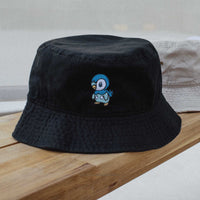 Piplup Anime Embroidered Bucket Hat