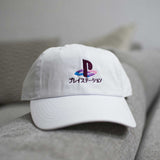 PS Vaporwave Retro Gaming Embroidered Dad Hat
