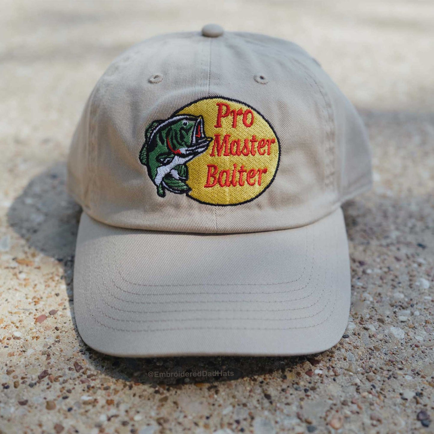 Pro Master Baiter Meme Embroidered Hat