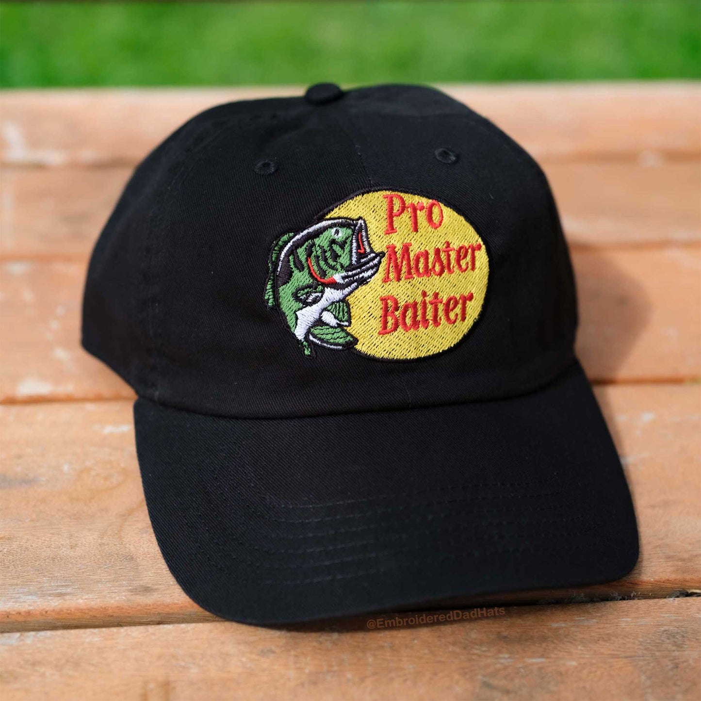 Pro Master Baiter Meme Embroidered Hat