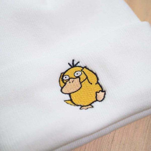 Psyduck Anime Embroidered Beanie