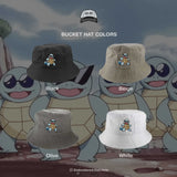 Squirtle Anime Embroidered Bucket Hat