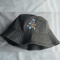 Squirtle Anime Embroidered Bucket Hat