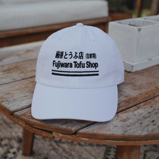 Fujiwara Tofu Shop Embroidered Hat