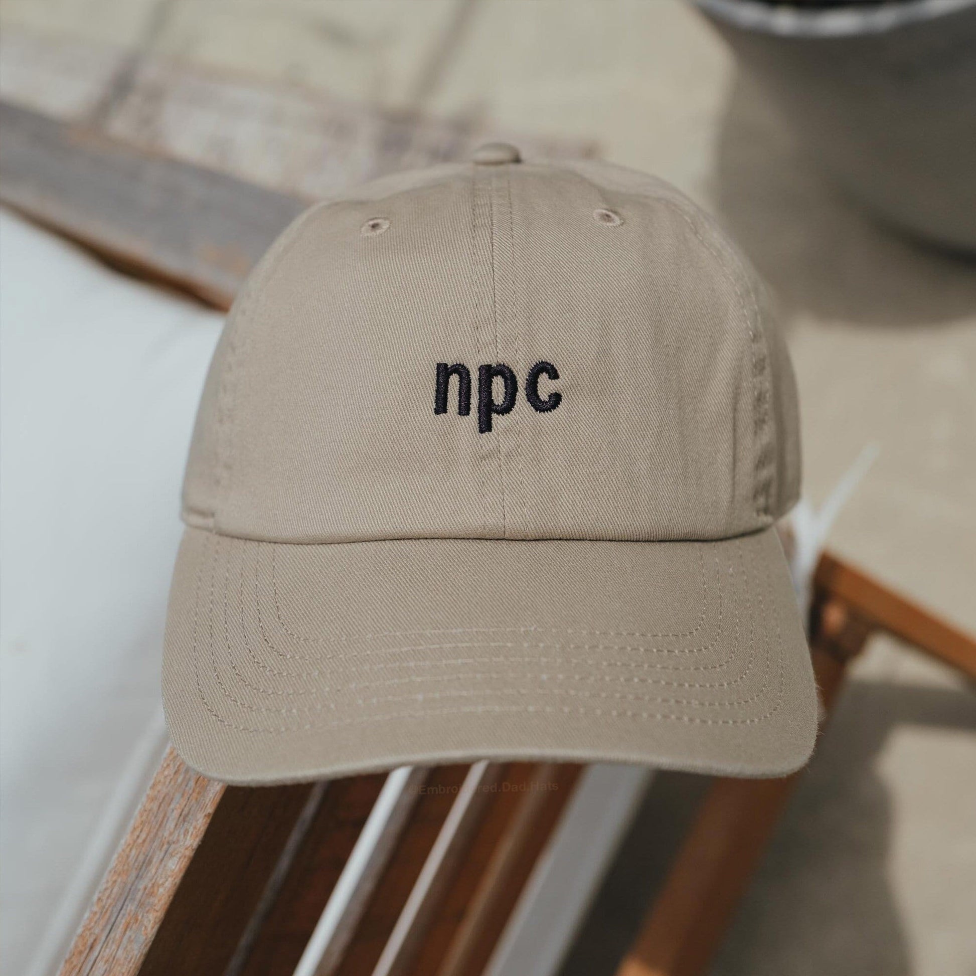 NPC Embroidered Cap (Customizable)